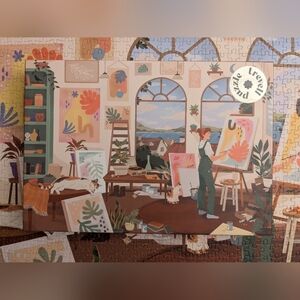 Trevell 1000 Piece Puzzle Artist Studio